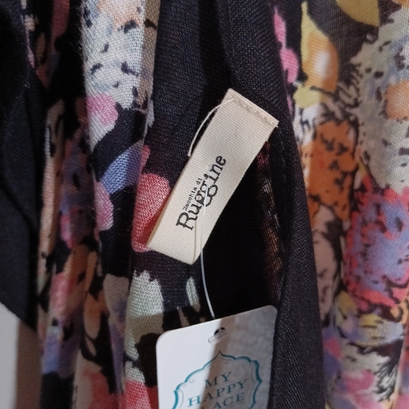 Ruggine garden of flowers kimono OS New Nwt - Picture 4 of 9